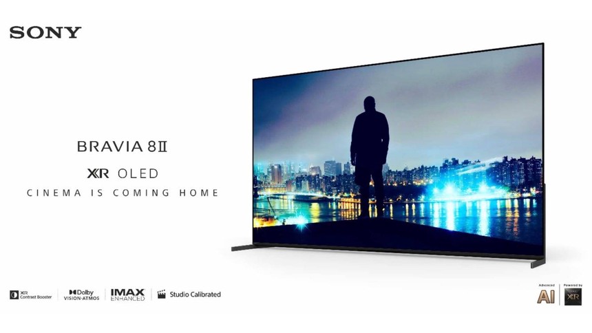 Sony Bravia 8 II QD-OLED TV Series Launched in India With AI Picture Enhancements and Studio Calibrated Modes