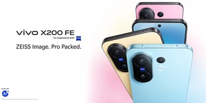  Vivo X200 FE Debuts With 6,500mAh Battery and MediaTek Dimensity 9300 Plus Chipset