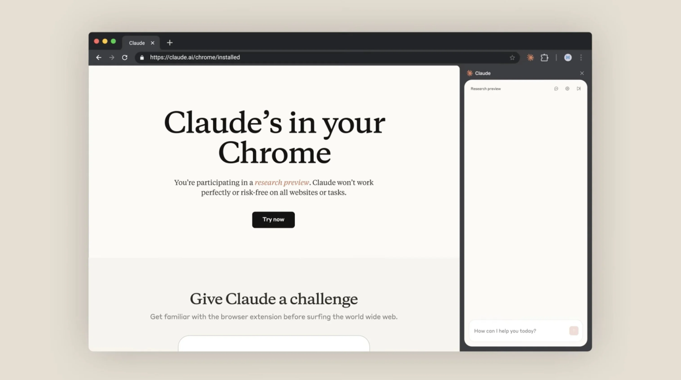 Anthropic Launches Claude Chrome Extension in Limited Test for Paid Users