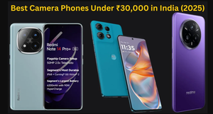 Best 5G Smartphones Under ₹30,000 in September 2025 for Camera Performance and Battery