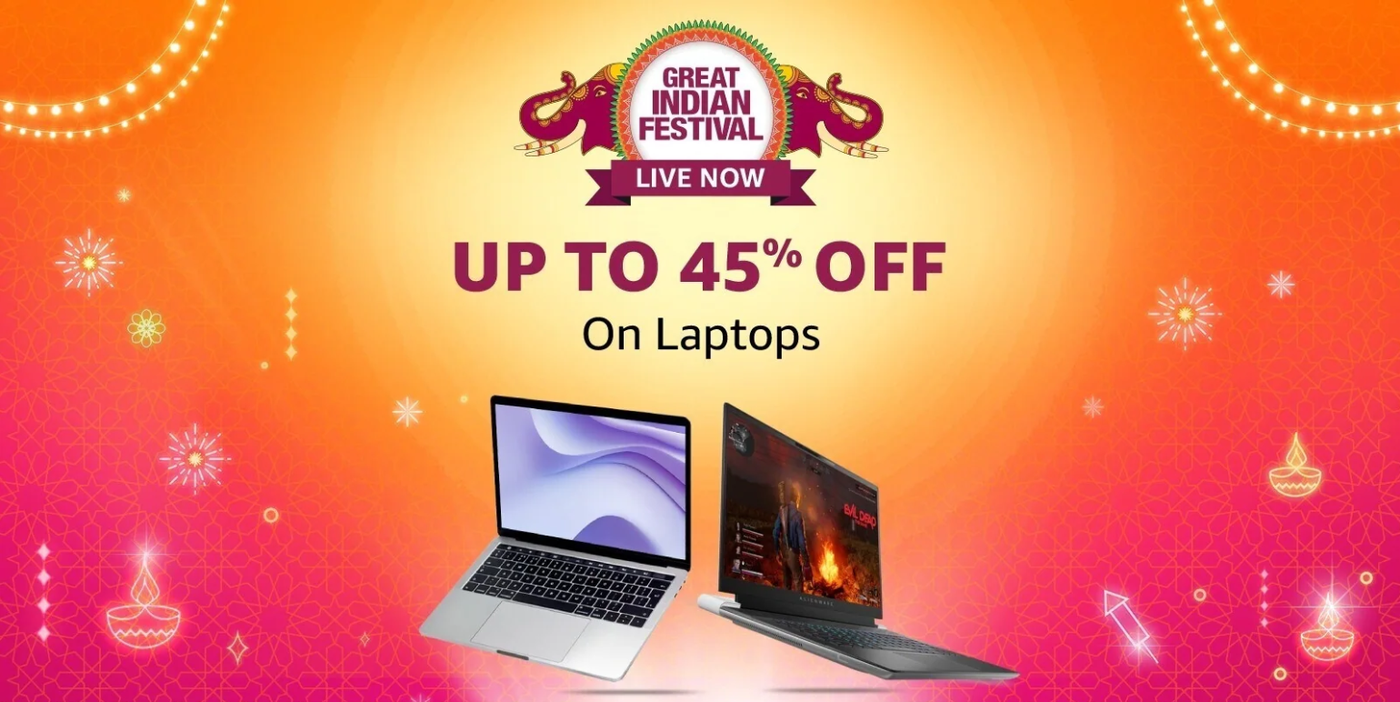 Amazon Great Indian Festival 2025 Offers Laptops Under ₹50000 at Up to 45 Percent Off