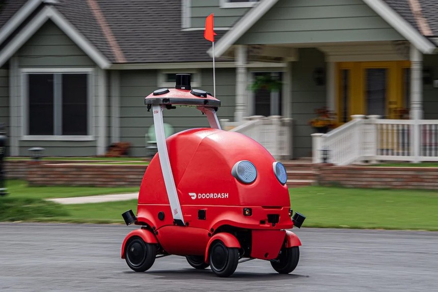 Meet Dot the Autonomous Delivery Robot by DoorDash