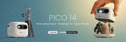 Portronics Pico 14 Smart Projector Launches in India with Android 13 and 100-Inch Display