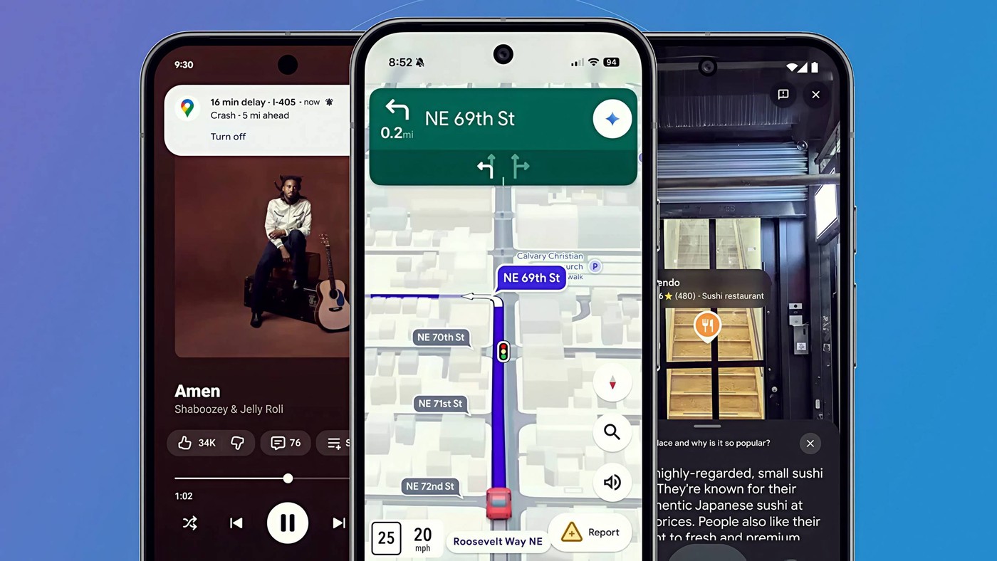 Google Maps gets a major Gemini AI upgrade for drivers
