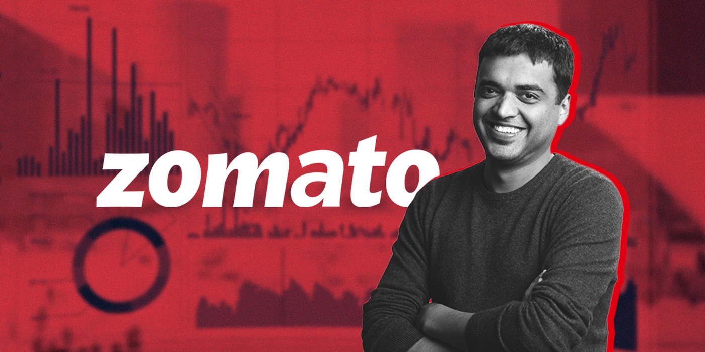 Zomato Shares Reach New Record High at INR 214; Stock Up 5X in Two Years